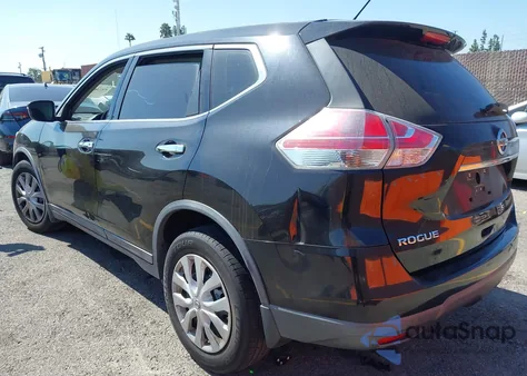 2014 Nissan Rogue S z USA, uszkodzony, nr VIN 5N1AT2MT8EC756740